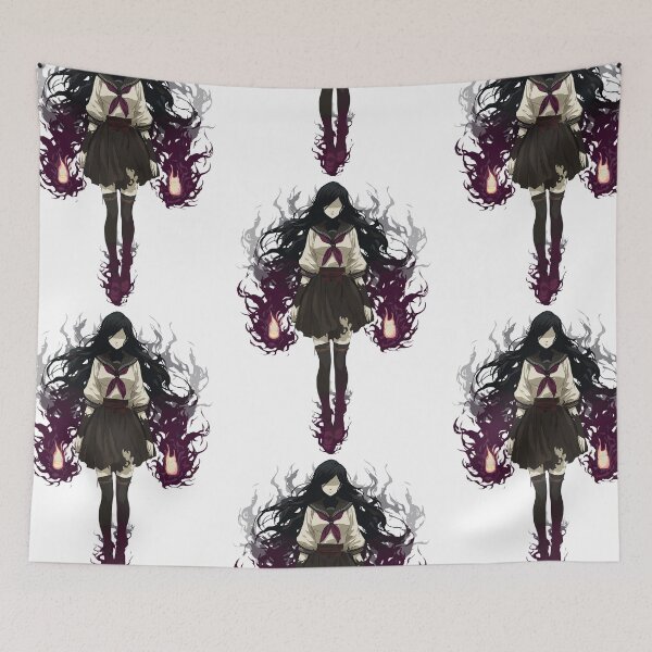 Item preview, Japanese Horror − Eyeless School Apparition designed and sold by bapupa.