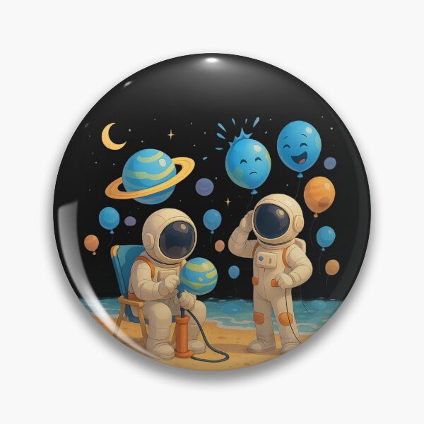 Artikelvorschau, Kosmische Ballonparty entworfen und verkauft von HEERMANArt.