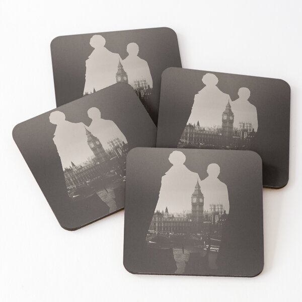Item preview, Sherlock Silhouette Fan Art – London Noir Style designed and sold by Mukadam_13.