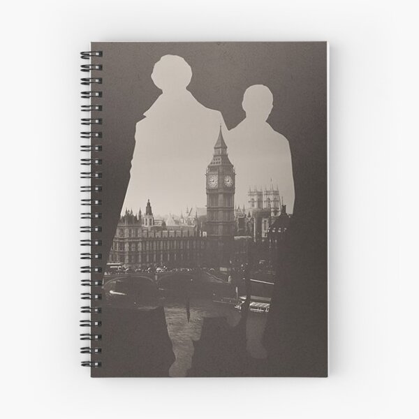 Item preview, Sherlock Silhouette Fan Art – London Noir Style designed and sold by Mukadam_13.