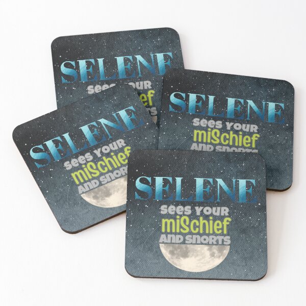 Item preview, Selene Sees Your Mischief and Snorts designed and sold by YT-Greek2Me.