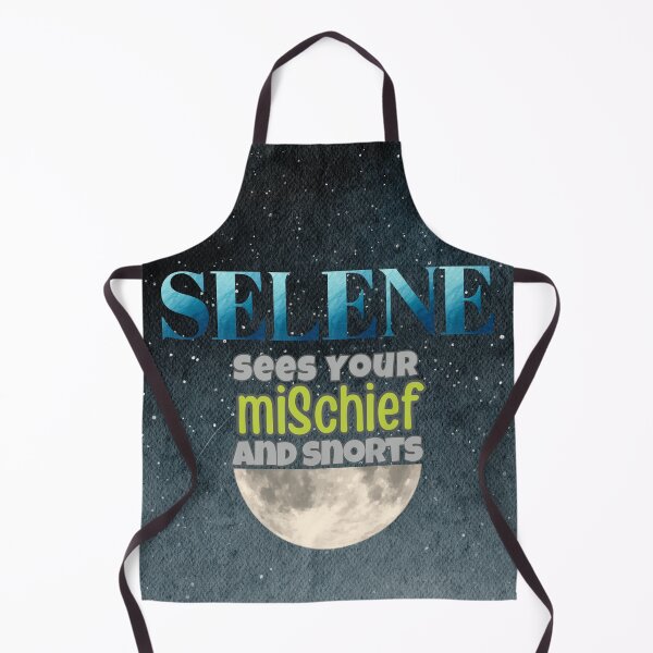Item preview, Selene Sees Your Mischief and Snorts designed and sold by YT-Greek2Me.
