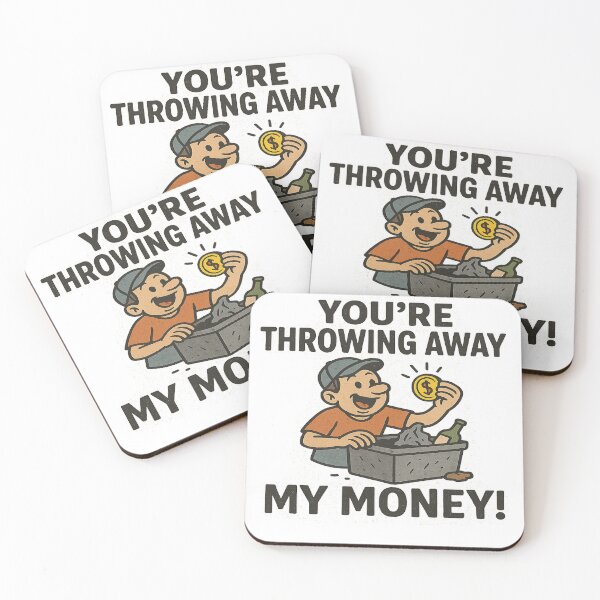 Item preview, Trashman You're Throwing Away My Money Funny Gifts For Trashmans designed and sold by LookARTIST.