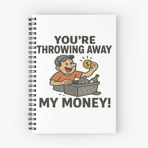 Item preview, Trashman You're Throwing Away My Money Funny Gifts For Trashmans designed and sold by LookARTIST.