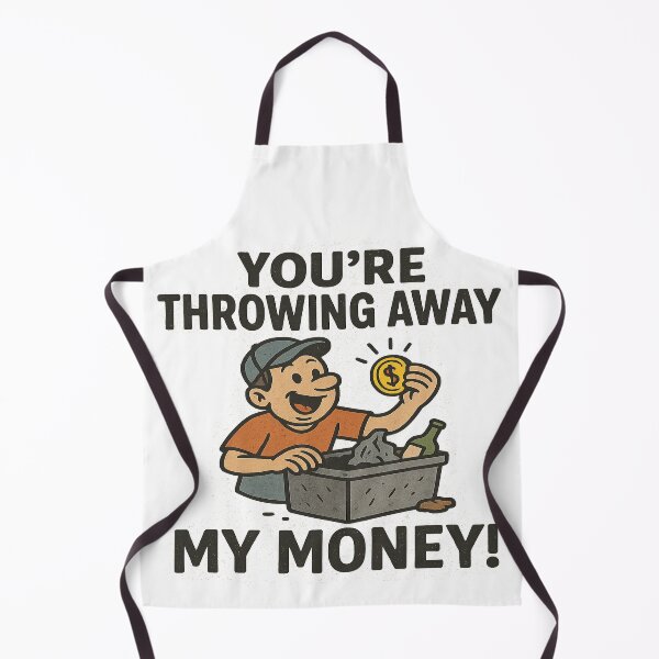 Item preview, Trashman You're Throwing Away My Money Funny Gifts For Trashmans designed and sold by LookARTIST.