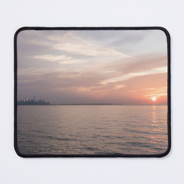 Item preview, Vast Lake View with Toronto Skyline at Sunrise designed and sold by Georgia Mizuleva.