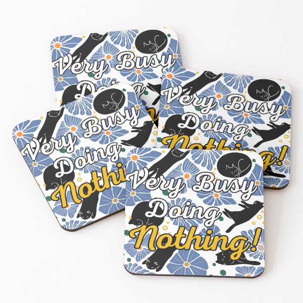 Item preview, Very Busy Doing Nothing - Funny Floral Aesthetic Design designed and sold by Floraza.