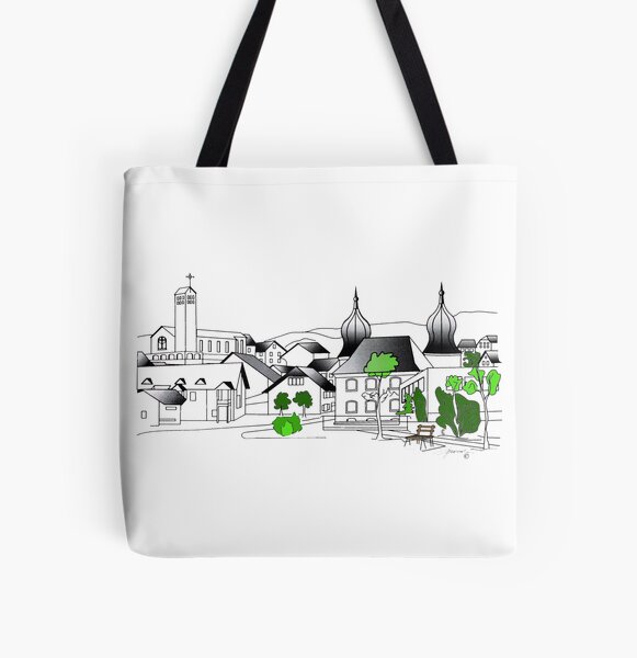 Item preview, Vue de Fontenais designed and sold by TreesOn.