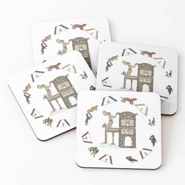 Item preview, Plates of the Bayeau Tapestry 24 b2 designed and sold by TreesOn.