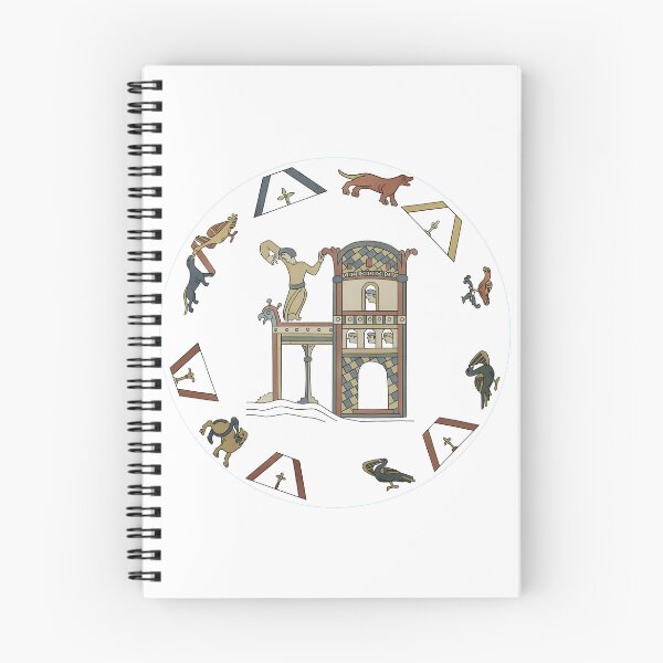 Item preview, Plates of the Bayeau Tapestry 24 b2 designed and sold by TreesOn.
