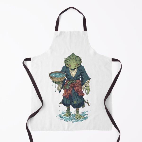 Item preview, Kappa Yokai - Offering the Sacred Bowl designed and sold by bapupa.