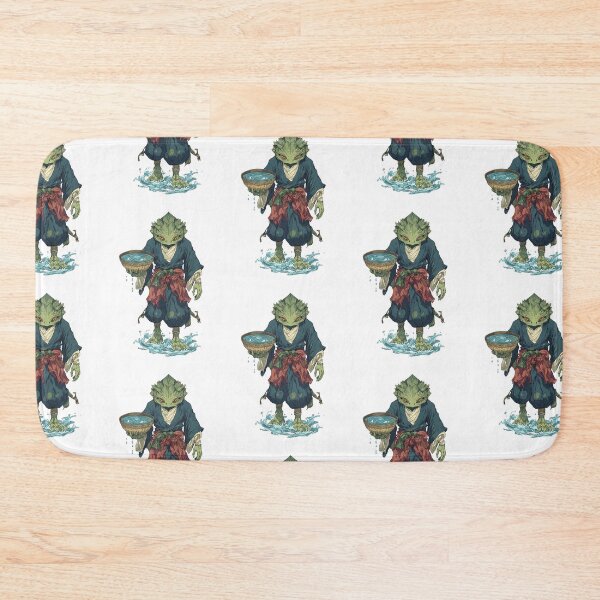 Item preview, Kappa Yokai - Offering the Sacred Bowl designed and sold by bapupa.