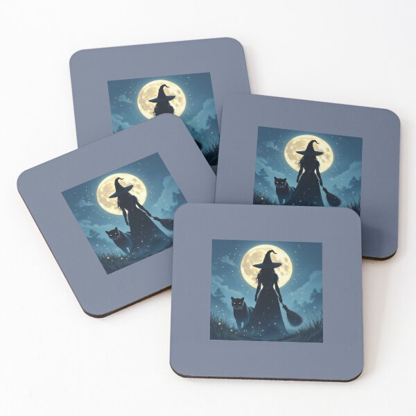 Item preview, The Witch in the Moonlight and Her Panther designed and sold by MOMENTOS Y MAS .