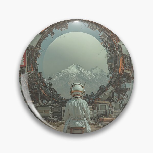 Item preview, The Portal of Worlds – Futuristic Vision designed and sold by MyWebArt.