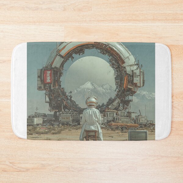 Item preview, The Portal of Worlds – Futuristic Vision designed and sold by MyWebArt.