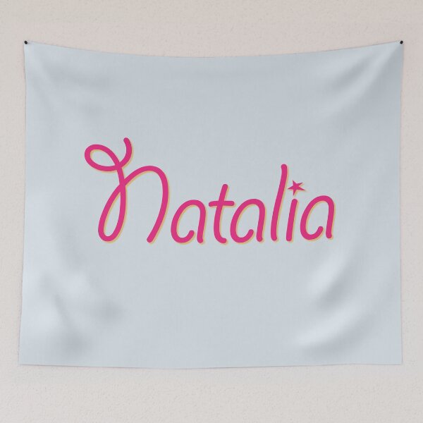 Item preview, My Name is Natalia designed and sold by CharlottePlaceArt.