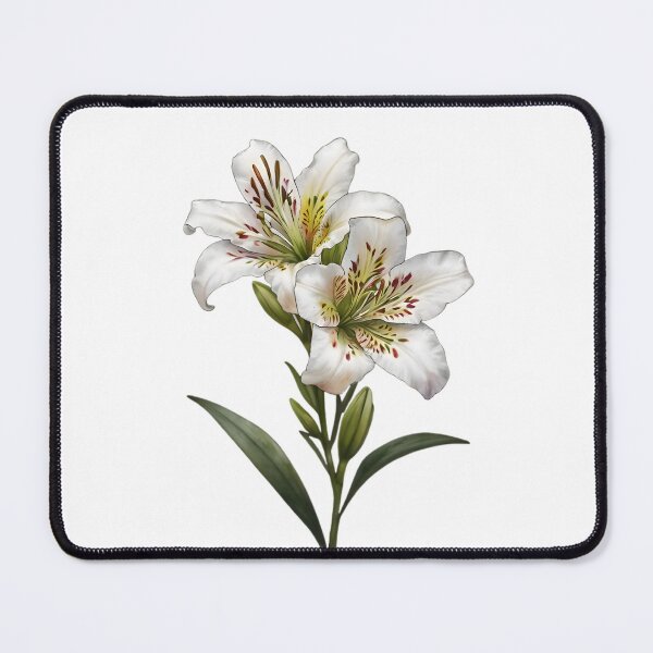 Item preview, White Peruvian Lily (Alstroemeria) designed and sold by HOMETOWN86.