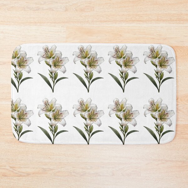 Item preview, White Peruvian Lily (Alstroemeria) designed and sold by HOMETOWN86.