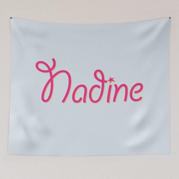 Item preview, My Name is Nadine designed and sold by CharlottePlaceArt.