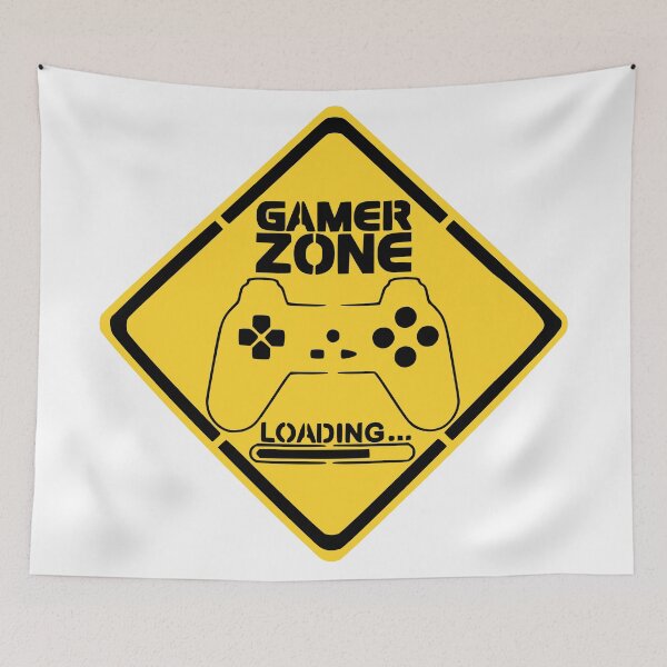 Item preview, WARNING GAMER ZONE LOADING designed and sold by LuizSilva1983.