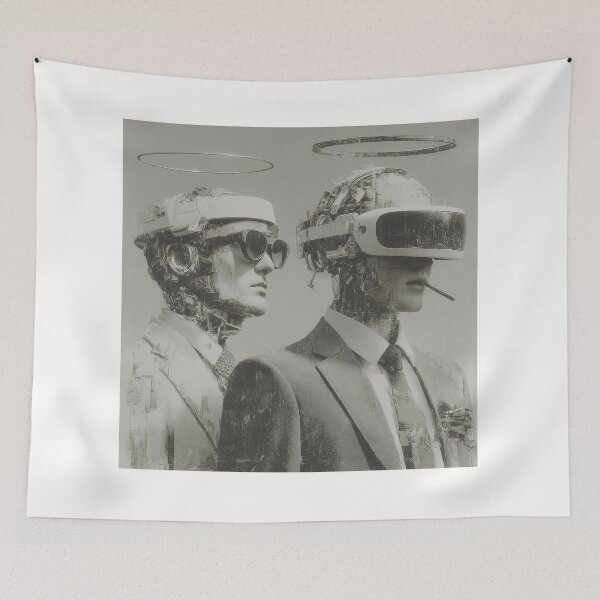 Item preview, Neo Saints of the Cyber Age designed and sold by MyWebArt.