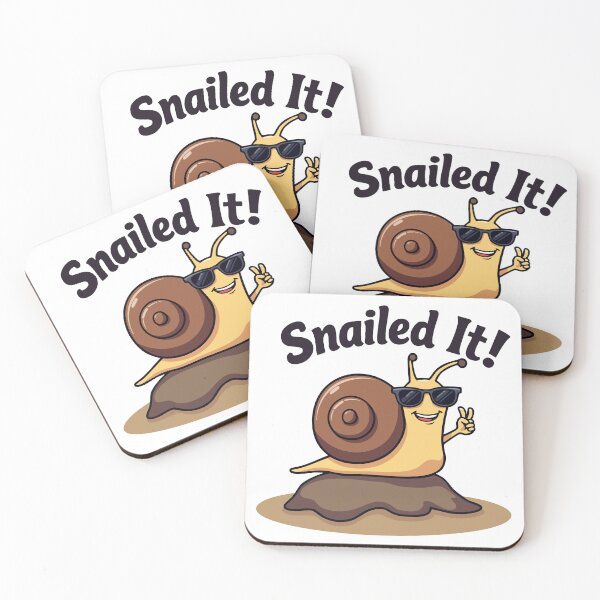 Item preview, Snailed it! Win like a snail! designed and sold by Hans-Design.