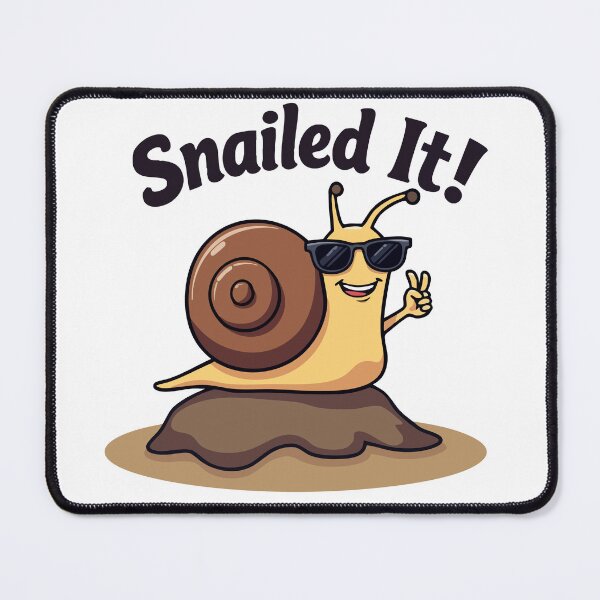 Item preview, Snailed it! Win like a snail! designed and sold by Hans-Design.
