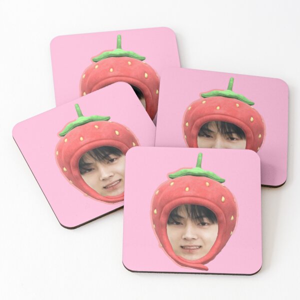 Item preview, enhypen strawberry funny fruit kpop designed and sold by Cheerhub.