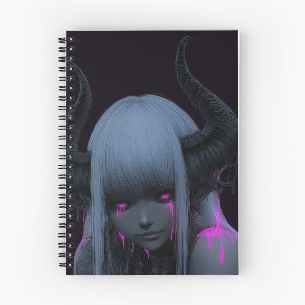 Item preview, goth demon designed and sold by CursedbyLilith.