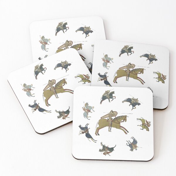Item preview, Horsemen of the Bayeau Tapestry designed and sold by TreesOn.