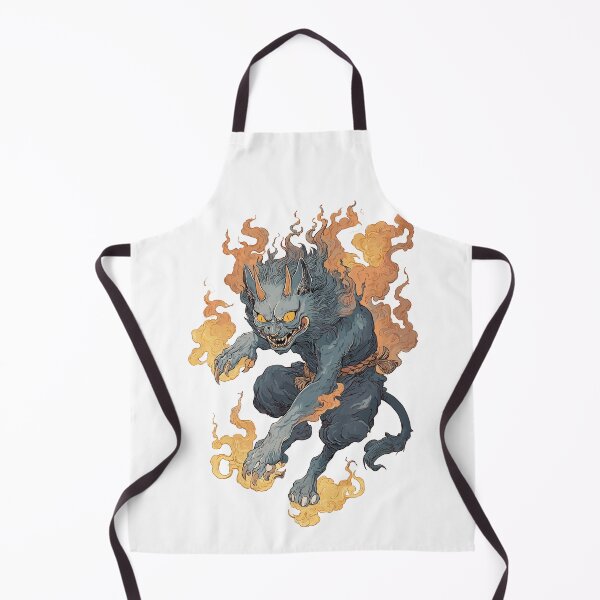 Item preview, Nekomata Cat - Split‑Tailed Yokai Spirit designed and sold by bapupa.
