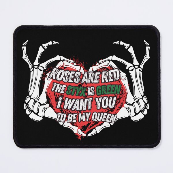 Item preview, Roses Are Red Hades Poem designed and sold by YT-Greek2Me.