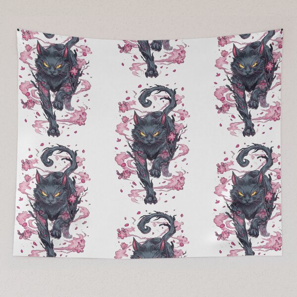 Item preview, Nekomata Cat - Living Legend of Japan designed and sold by bapupa.