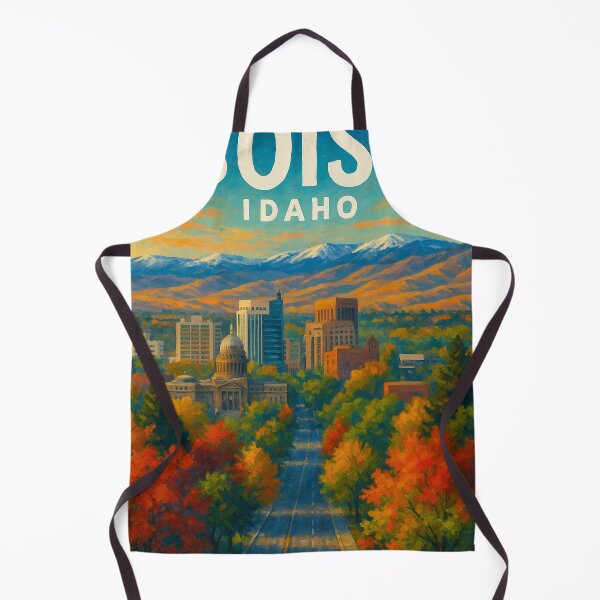 Item preview, Autumn Skyline of Boise, Idaho designed and sold by Aryabek.