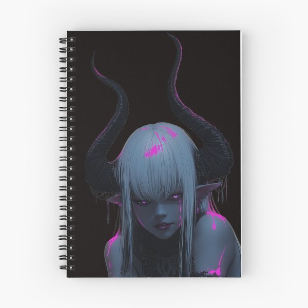 Item preview, goth demon designed and sold by CursedbyLilith.