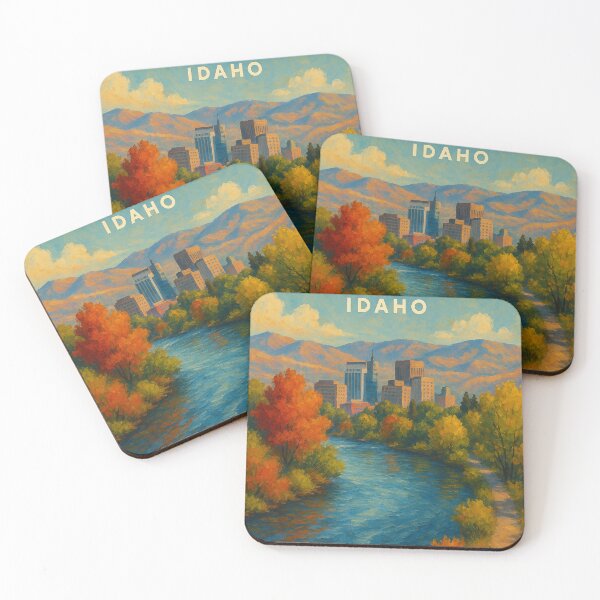 Item preview, Boise River and Skyline, Idaho designed and sold by Aryabek.