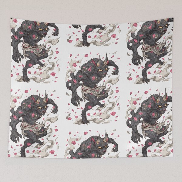 Item preview, Nekomata Cat - Ghostly Cat Sorcerer designed and sold by bapupa.
