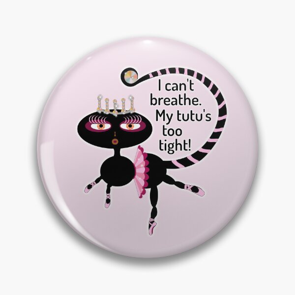 Item preview, Kitty's Tutu is too Tight designed and sold by WandaRichards.