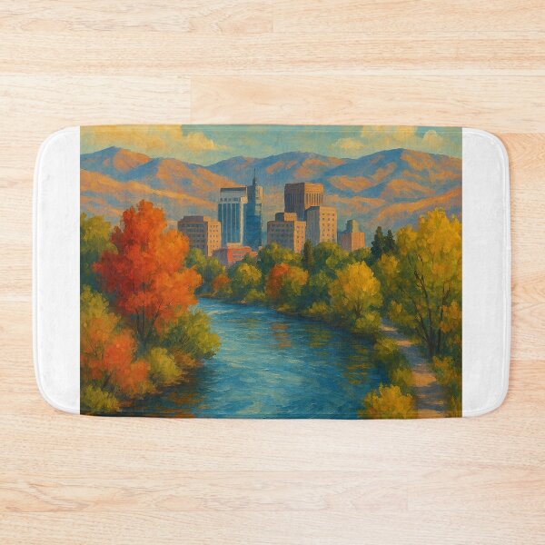 Item preview, Boise River and Skyline, Idaho designed and sold by Aryabek.