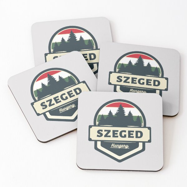 Item preview, Szeged Hungary Retro Vintage Badge designed and sold by World Designs.