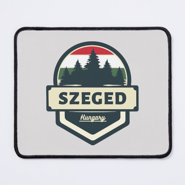 Item preview, Szeged Hungary Retro Vintage Badge designed and sold by World Designs.