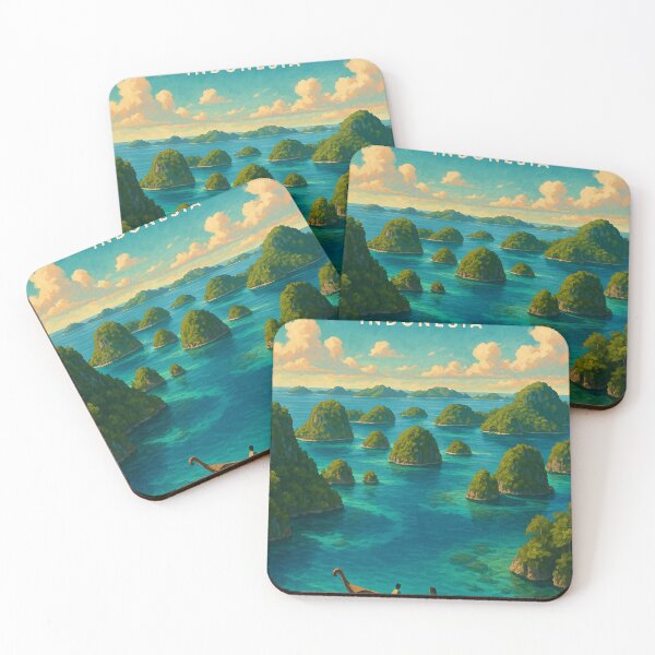 Item preview, Island Lagoons of Raja Ampat, Indonesia designed and sold by Aryabek.