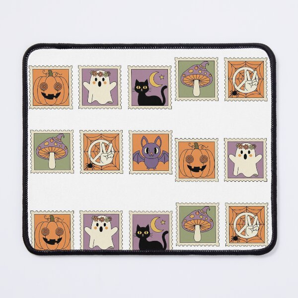 Item preview, Halloween Stamp | Vintage and Spookily Stylish Seasonal Graphic designed and sold by Tw1nsAIArt.