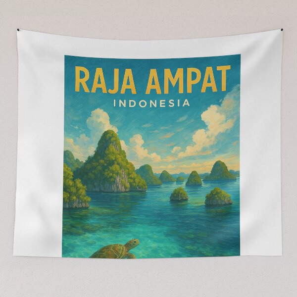 Item preview, Sea Turtle in Raja Ampat, Indonesia designed and sold by Aryabek.