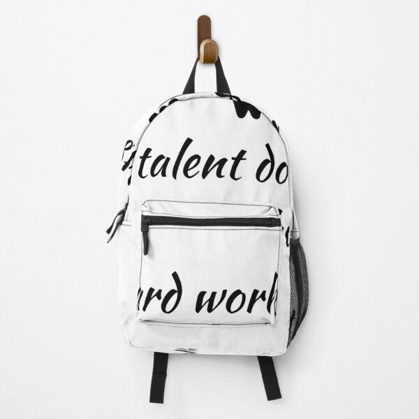 Item preview, Hard work beats talent when talent doesn't work hard designed and sold by BlesstB.