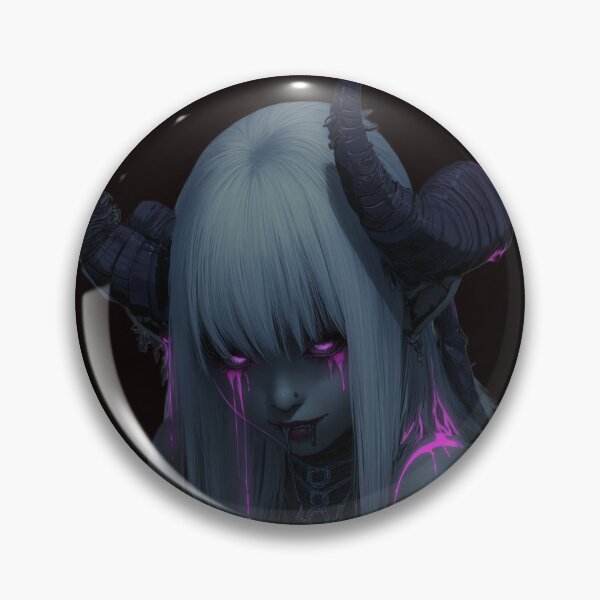 Item preview, goth demon designed and sold by CursedbyLilith.