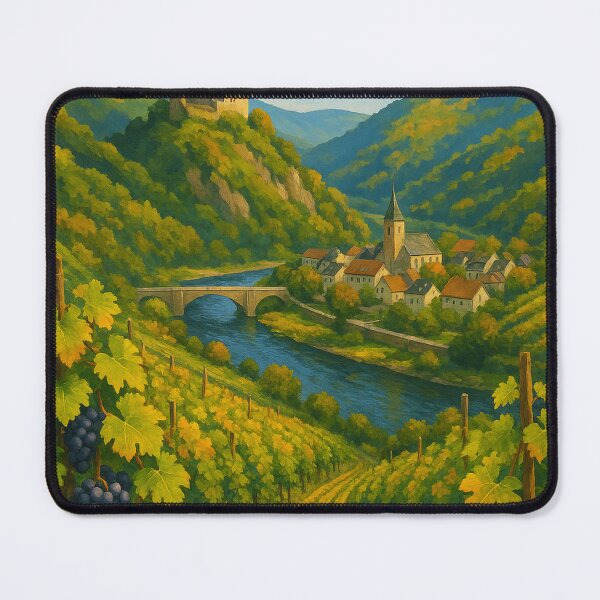 Item preview, Vineyards and Castle in Ahr Valley, Germany designed and sold by Aryabek.