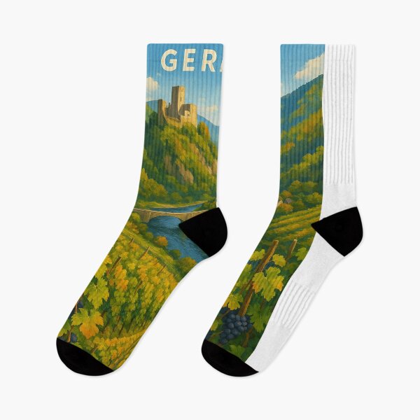 Item preview, Vineyards and Castle in Ahr Valley, Germany designed and sold by Aryabek.