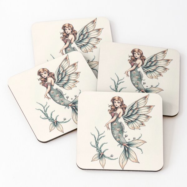 Item preview, A fair mermaid-fairy designed and sold by MarilynBaldey7.
