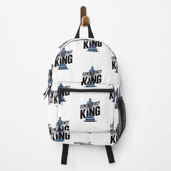 Item preview, Consistency Is King – Chess Piece Motivational Design designed and sold by ArtByYunus.